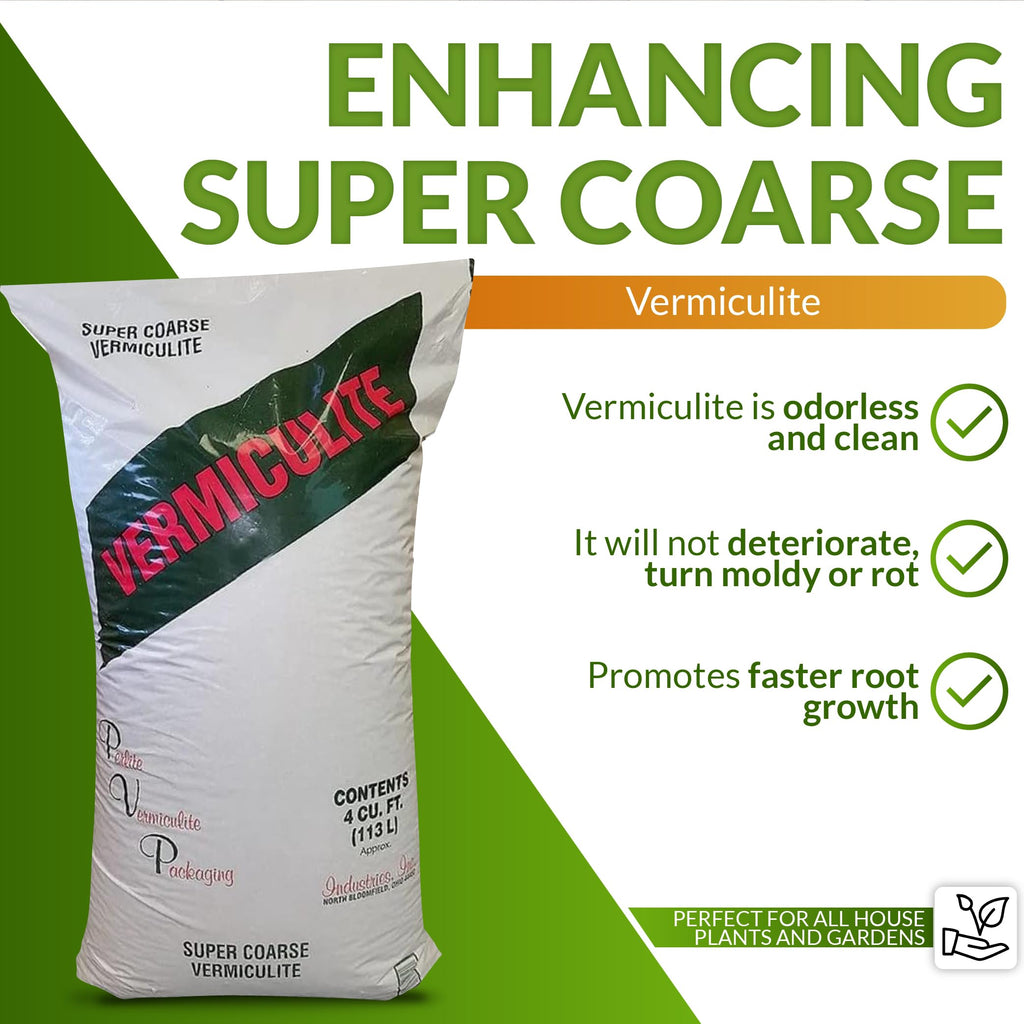 Super Coarse Vermiculite Soil Conditioner 4 Cubic Foot O4691