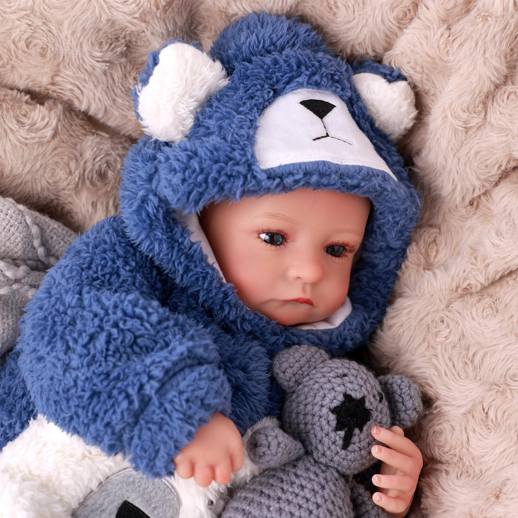 17 Inch Lifelike Reborn Baby Dolls Boy with Play Accessories Z442376