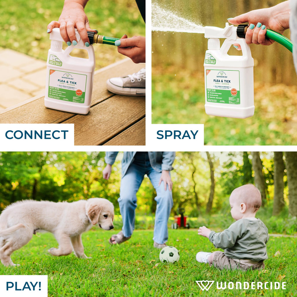 Flea & Tick Yard Spray with Natural Essential Oils 32 oz B501344