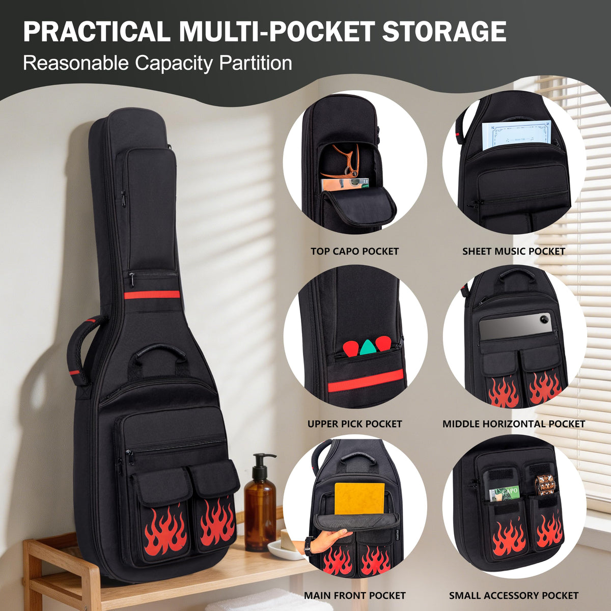 40 Inch Waterproof Electric Guitar Bag R199