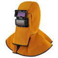 Leather Welding Hood with Auto Darkening Filter Lens J811648