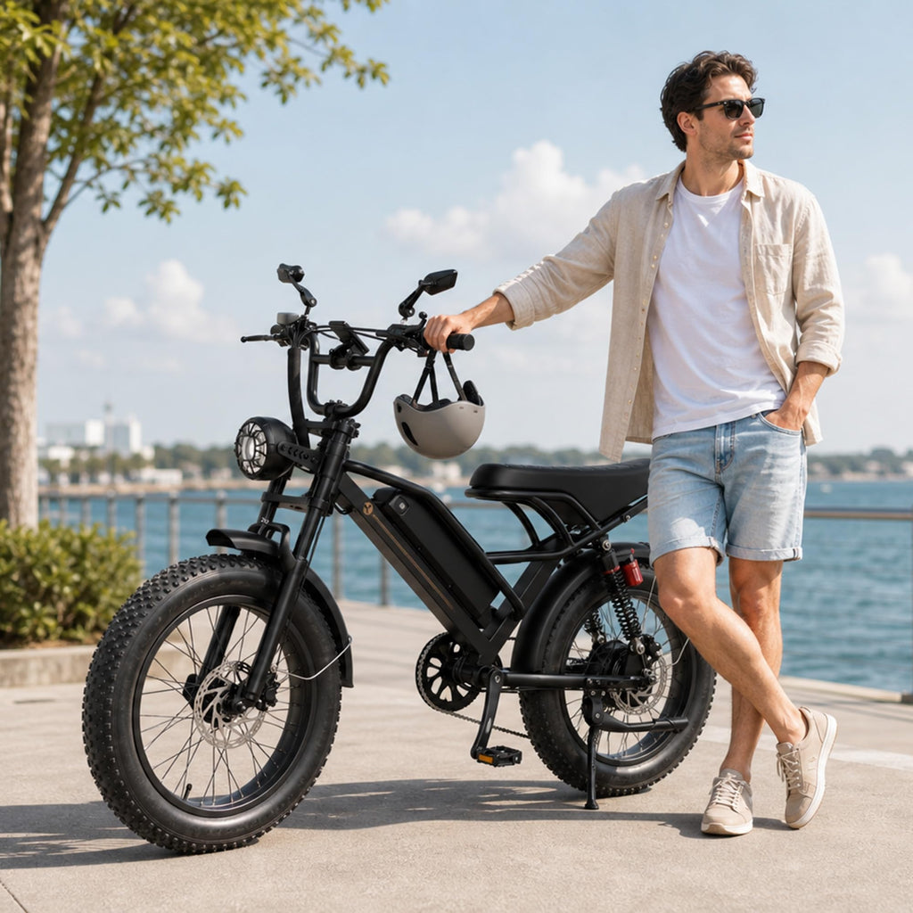 Electric Bike, 3000W Peak, 90 Miles & 38MPH R455200