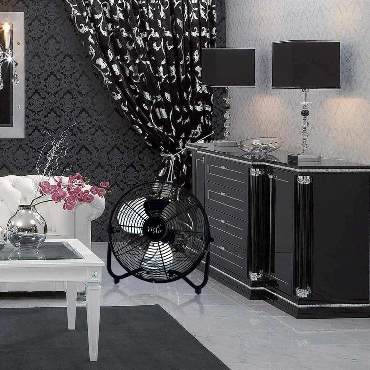 20 Inch Industrial Heavy Duty Metal Floor Fan H270388