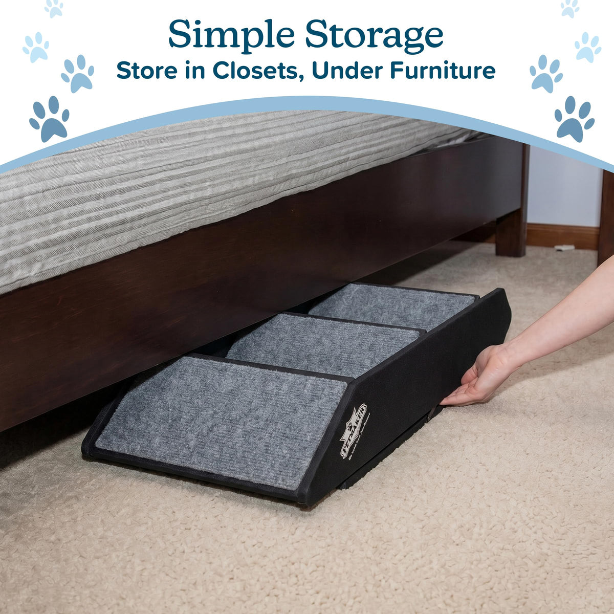 Foldable Nonslip 3-Step Pet Stairs K5422