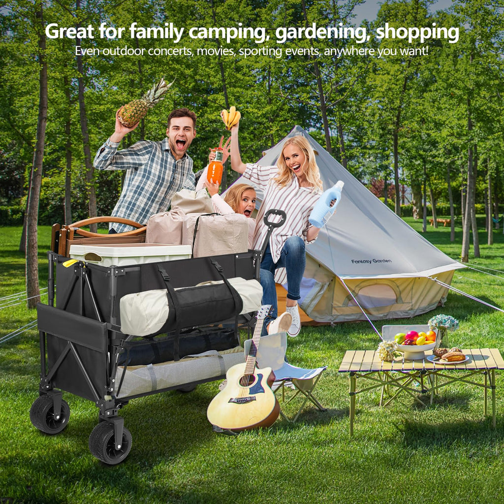 Heavy Duty Collapsible Double Decker Wagon V792783