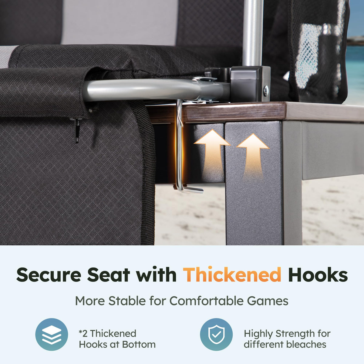 2 Pack Folding Stadium Seats T54584