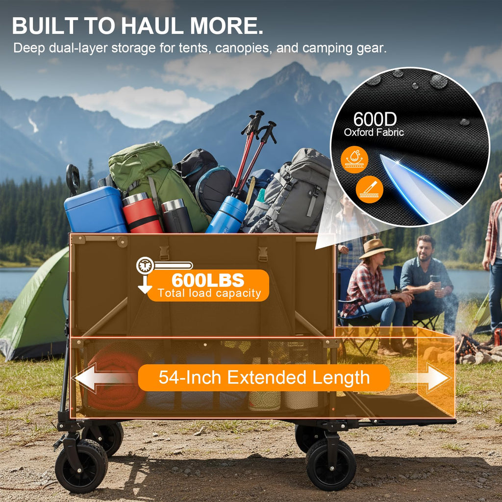 Heavy Duty Collapsible Double Decker Wagon V792783